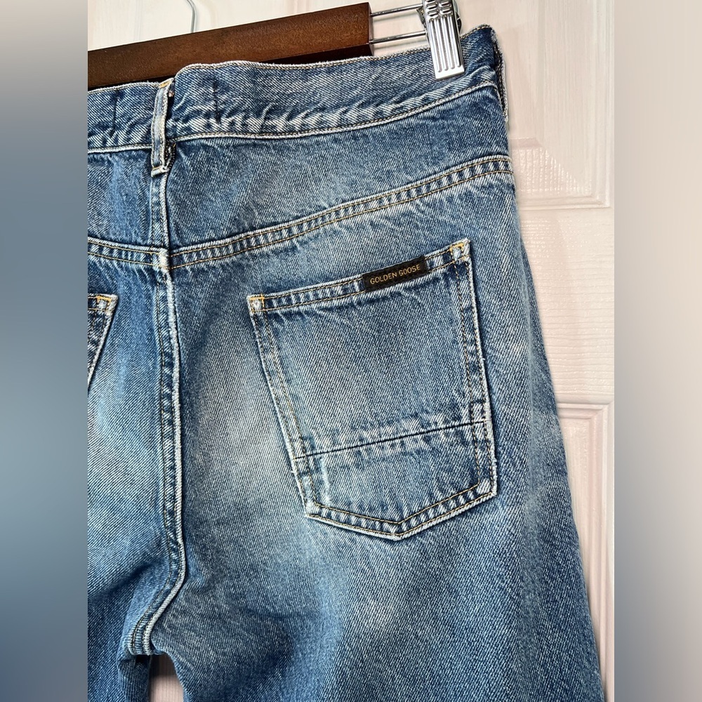 Golden Goose Deluxe Brand Blue Jeans It's Like A Small Size - Picture 4 of 14